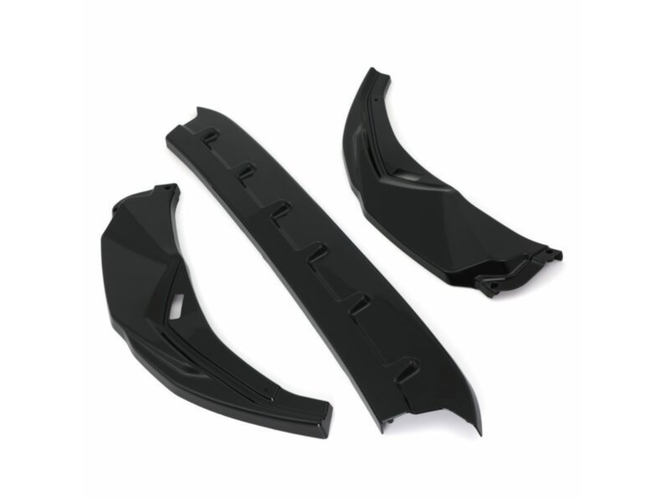 S3 - 8Y/8YS: Gloss Black Performance Style Front Splitter 21+