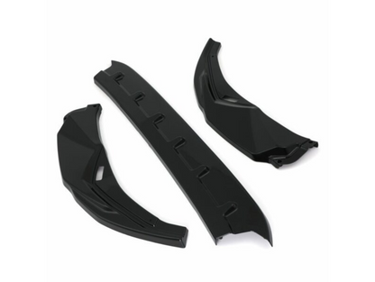 S3 - 8Y/8YS: Gloss Black Performance Style Front Splitter 21+
