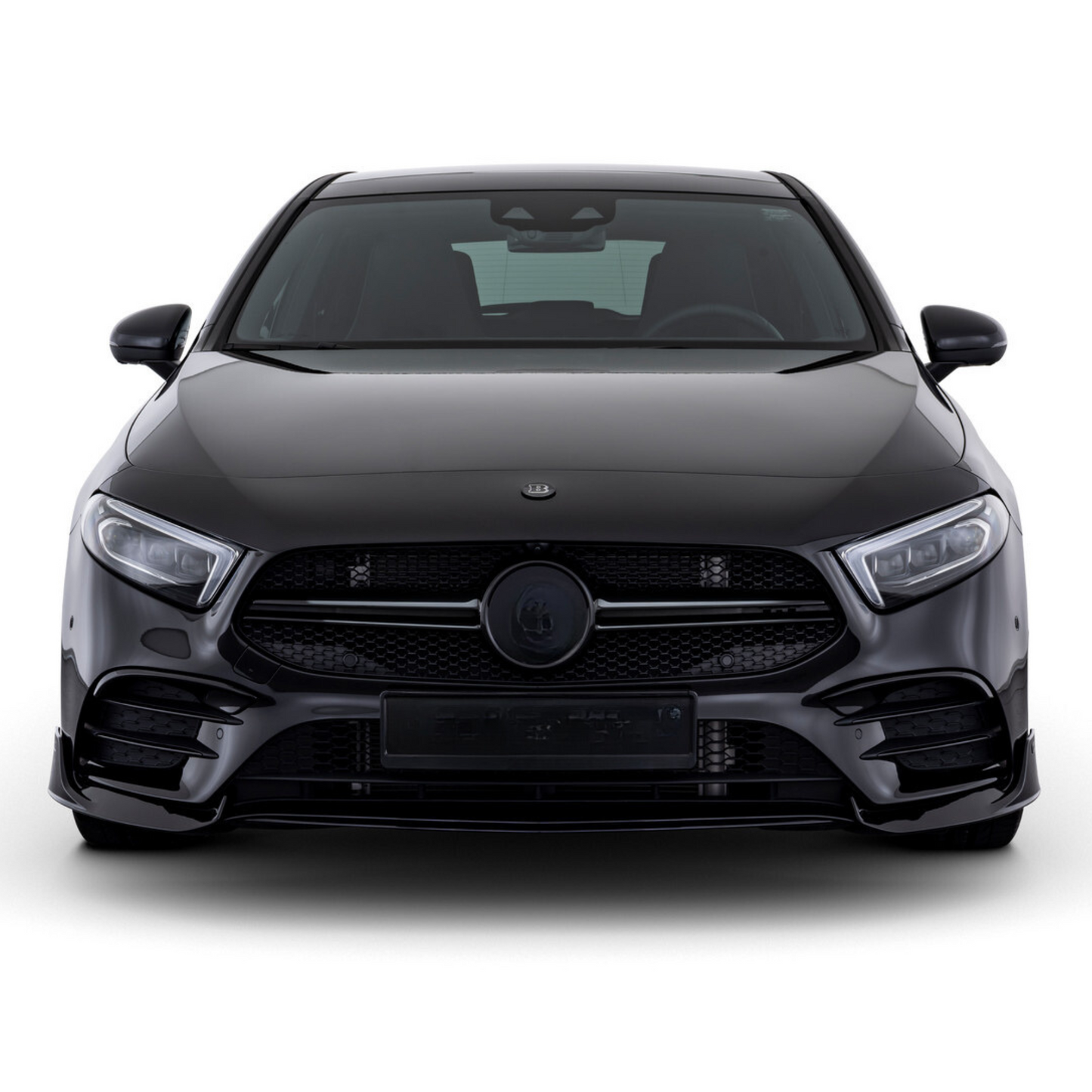 A Class - W177: Gloss Black Brabus Style Splitter 18-23