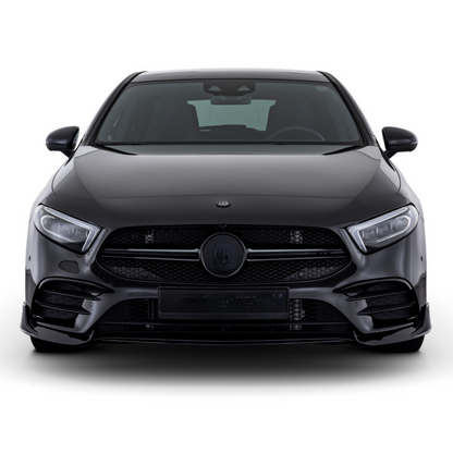 A Class - W177: Gloss Black Brabus Style Splitter 18-23