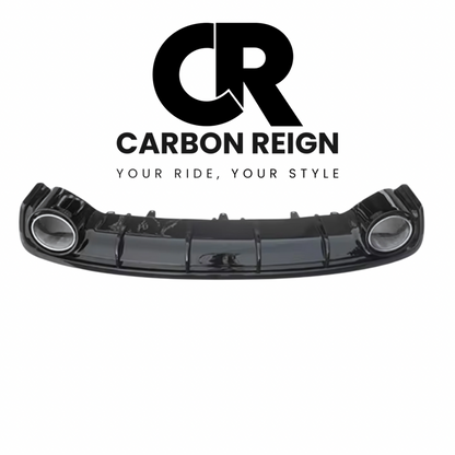 AUDI A6 - RS6 STYLE DIFFUSER 2015-2018