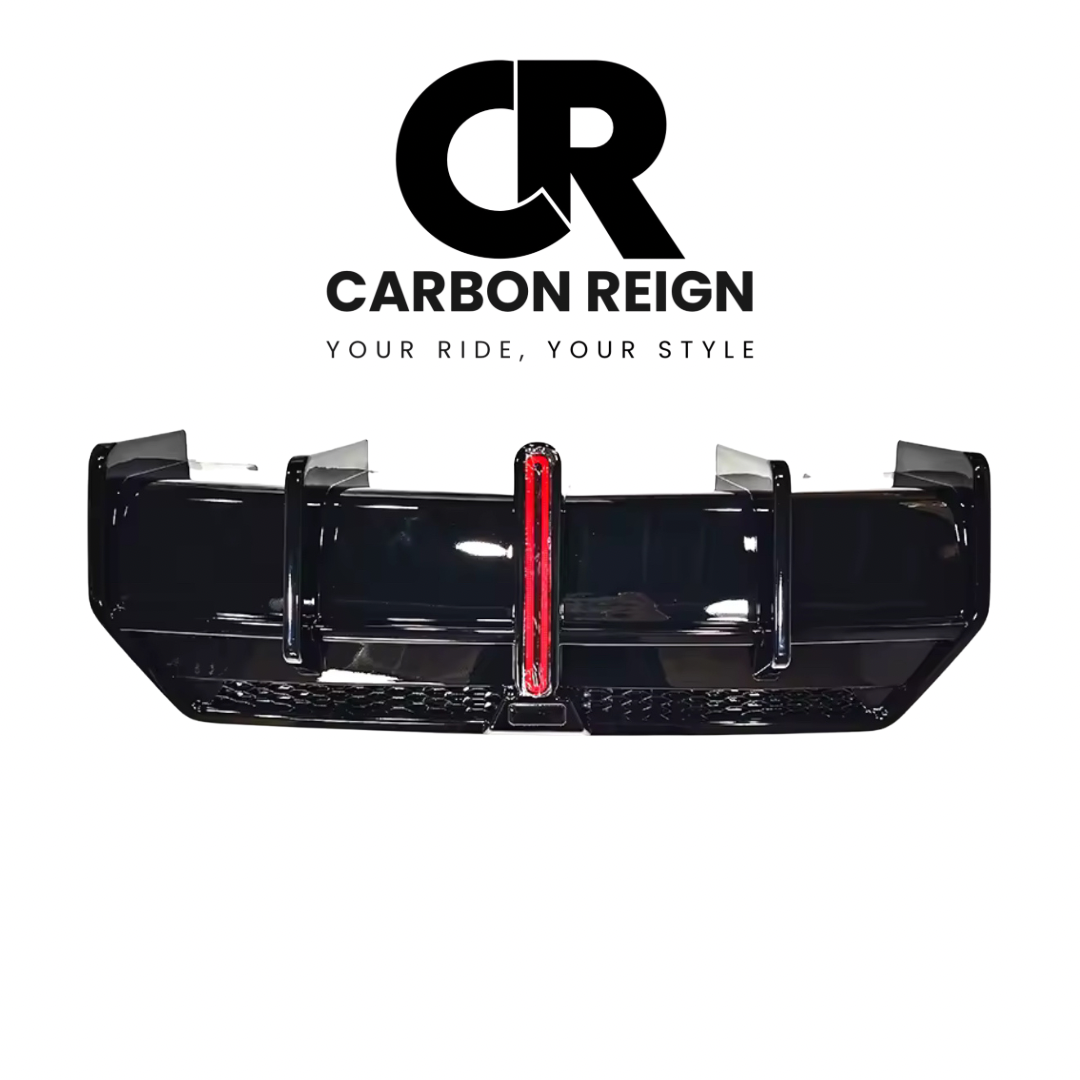 BMW 2 SERIES REAR DIFFUSER AND SPILTTER WITH LED