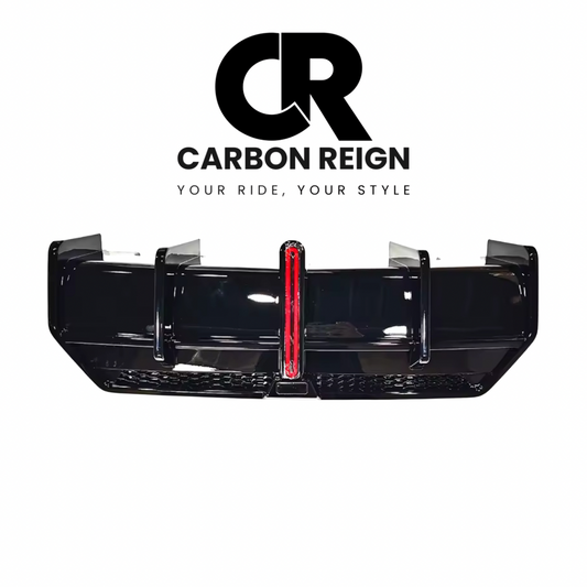 BMW 2 SERIES REAR DIFFUSER AND SPILTTER WITH LED