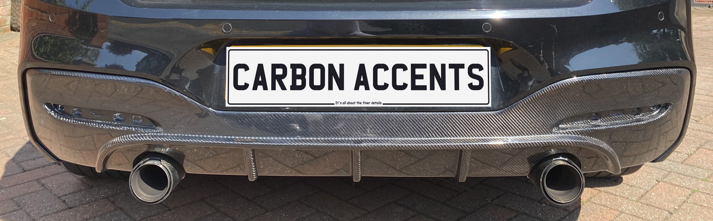 1 Series - F20/F21 M135i/M140i Facelift LCI: Carbon Fibre Diffuser 15-19