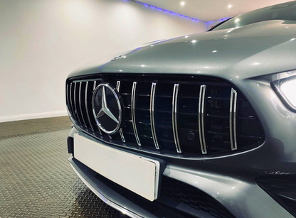 CLA - W118 Pre-Facelift: Chrome GT Panamericana Style Grill 19-23
