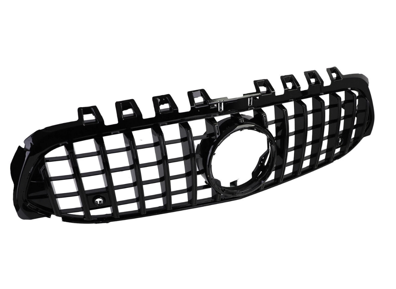 A Class - W177 Facelift: Gloss Black GT Panamericana Grill 23+