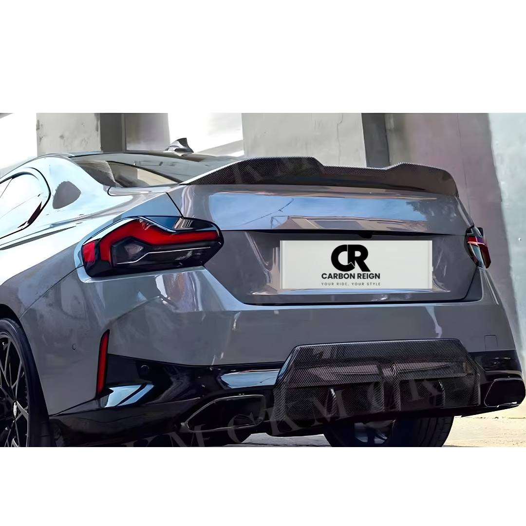 BMW 2 SERIES CARBON FIBRE REAR DIFFUSER