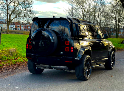 Land Rover Defender - L663 110 5dr: Gloss Black Spoiler 20+