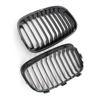 1 Series - F20/F21 Pre-Facelift: Gloss Black Single Slat Grill 11-14