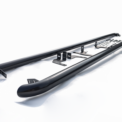 Ford Transit Custom MK1 Short Wheel Base (SWB): Gloss Black Side Bars 13-23