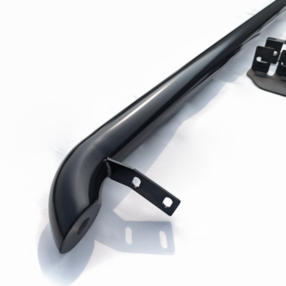 Ford Transit Custom MK1 Long Wheel Base (LWB): Gloss Black Side Bars 13-23