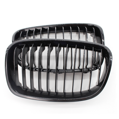 1 Series - F20/F21 Pre-Facelift: Gloss Black Single Slat Grill 11-14