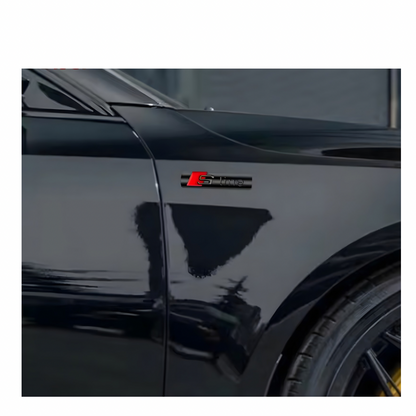 AUDI GRILL AND SIDE EMBLEM