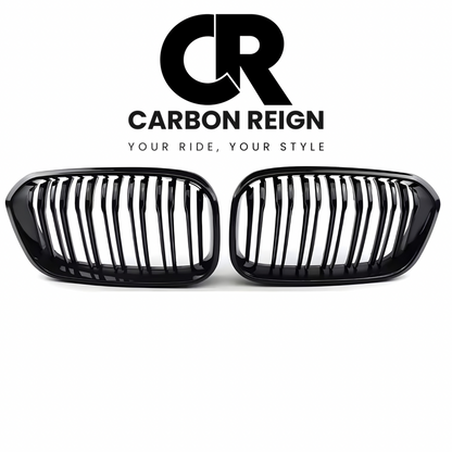 BMW 1 SERIES (F20) DOINLE SLAT CARBON FIBRE GRILL 2015-2018