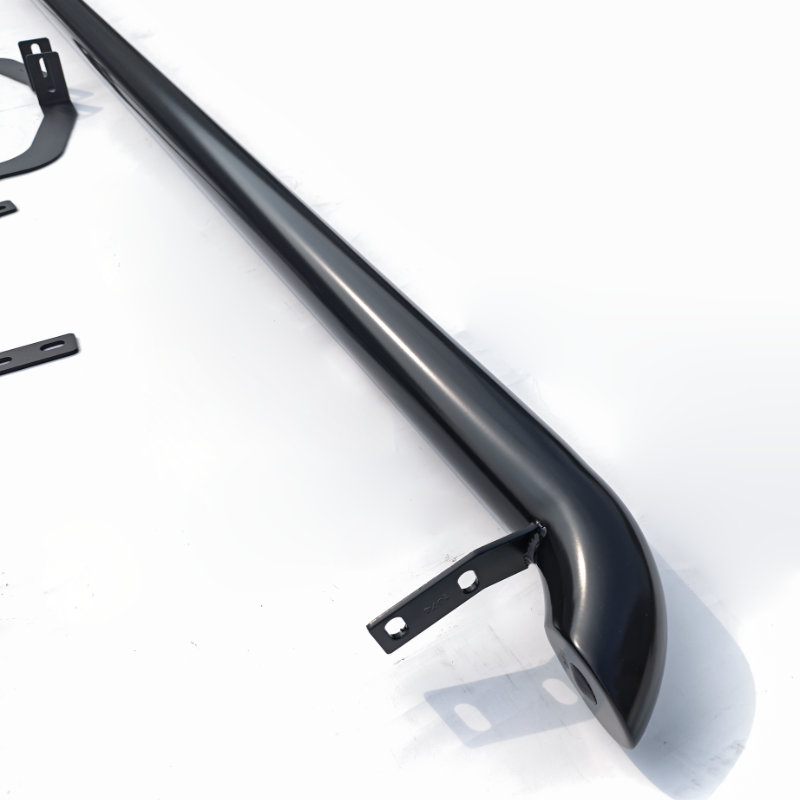 Ford Transit Custom MK1 Long Wheel Base (LWB): Gloss Black Side Bars 13-23