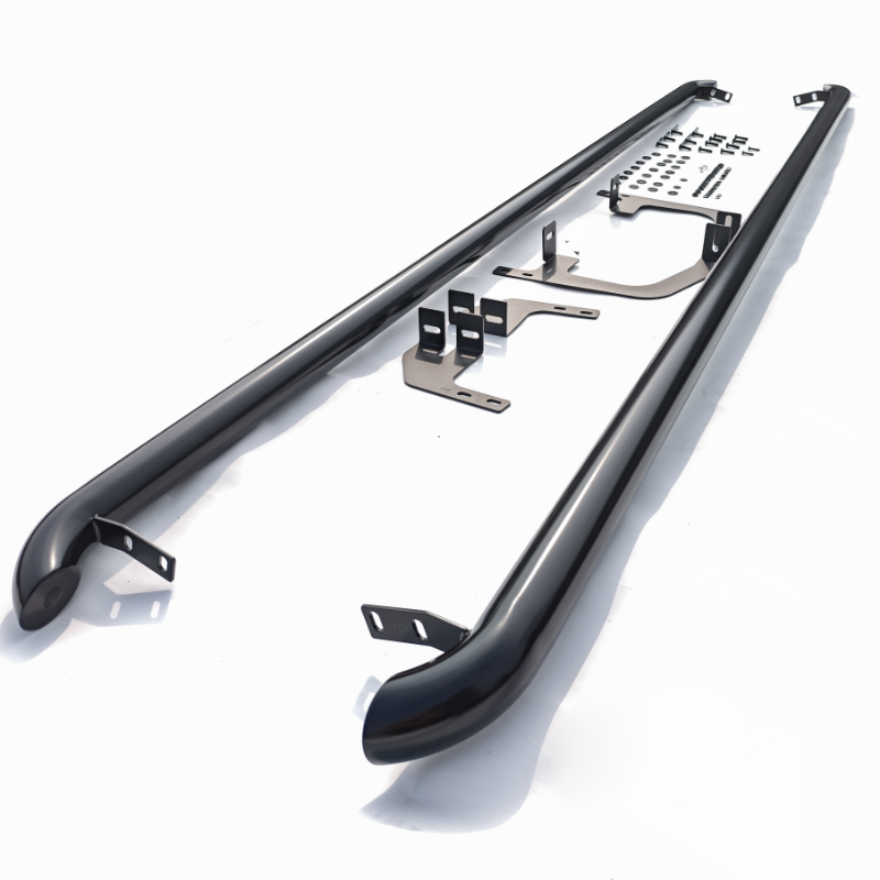 Ford Transit Custom MK1 Short Wheel Base (SWB): Gloss Black Side Bars 13-23