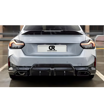 BMW 2 SERIES CARBON FIBRE REAR DIFFUSER