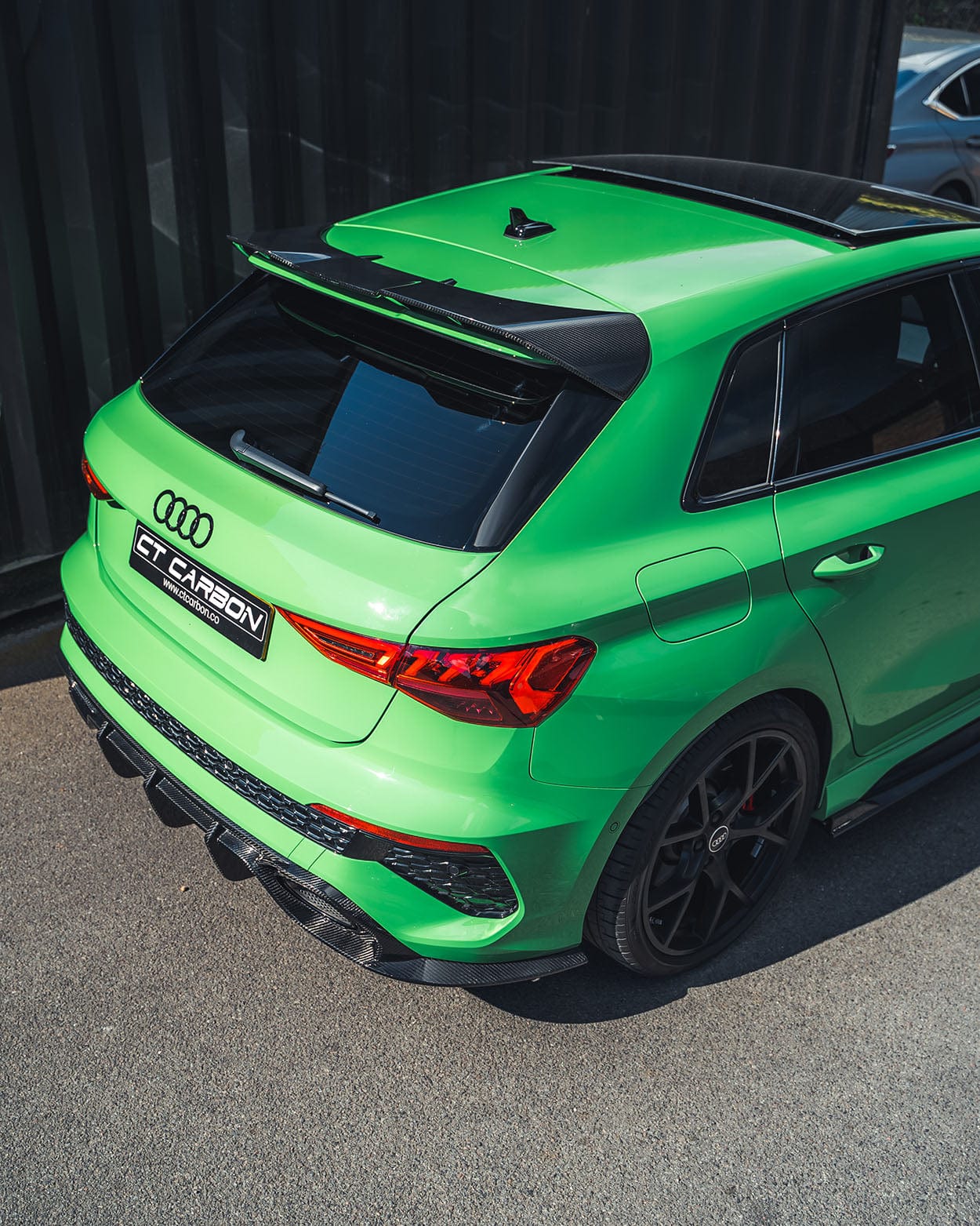 AUDI A3/S3/RS3 8Y 2022+ SPORTBACK CARBON FIBRE SPOILER - CT DESIGN