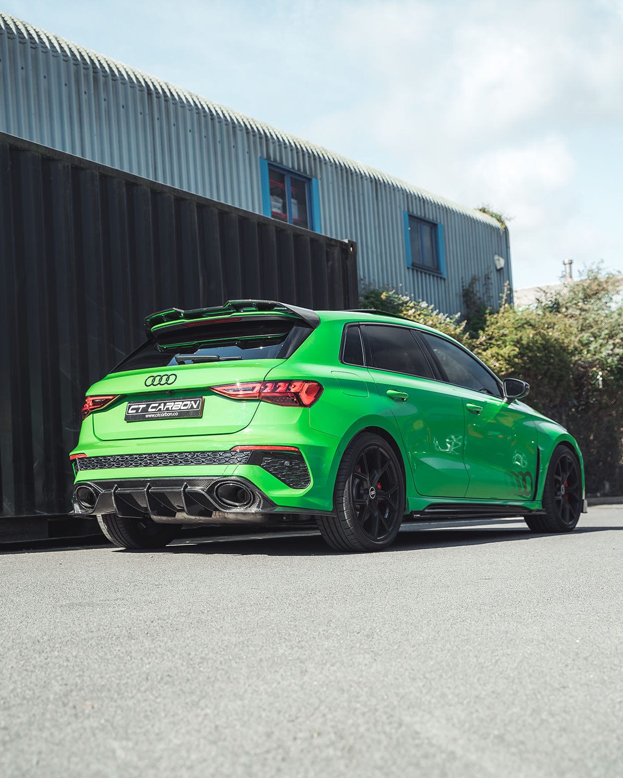 AUDI A3/S3/RS3 8Y 2022+ SPORTBACK CARBON FIBRE SPOILER - CT DESIGN