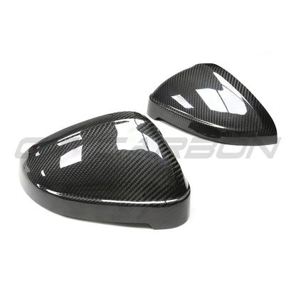 AUDI A3/S3/A4/S4/RS4/A5/S5/RS5 B9 2016-2025 PRE-PREG CARBON FIBRE MIRRORS - WITH LANE ASSIST