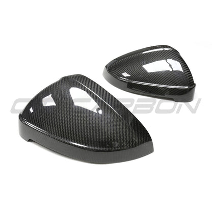 AUDI A3/S3/A4/S4/RS4/A5/S5/RS5 B9 2016-2025 PRE-PREG CARBON FIBRE MIRRORS - WITH LANE ASSIST