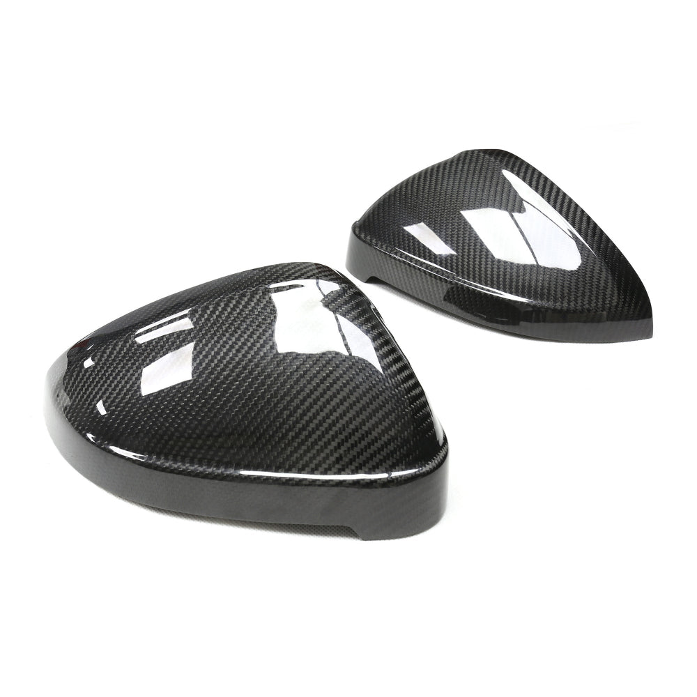 AUDI A3/S3/A4/S4/RS4/A5/S5/RS5 B9 2016-2025 PRE-PREG CARBON FIBRE MIRRORS - WITH LANE ASSIST