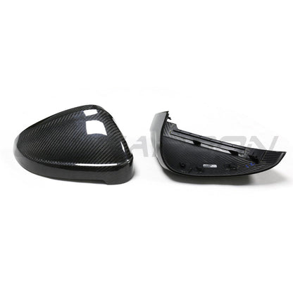 AUDI A4/S4/RS4/A5/S5/RS5 B9 2016-2025 PRE-PREG CARBON FIBRE MIRRORS - WITHOUT LANE ASSIST