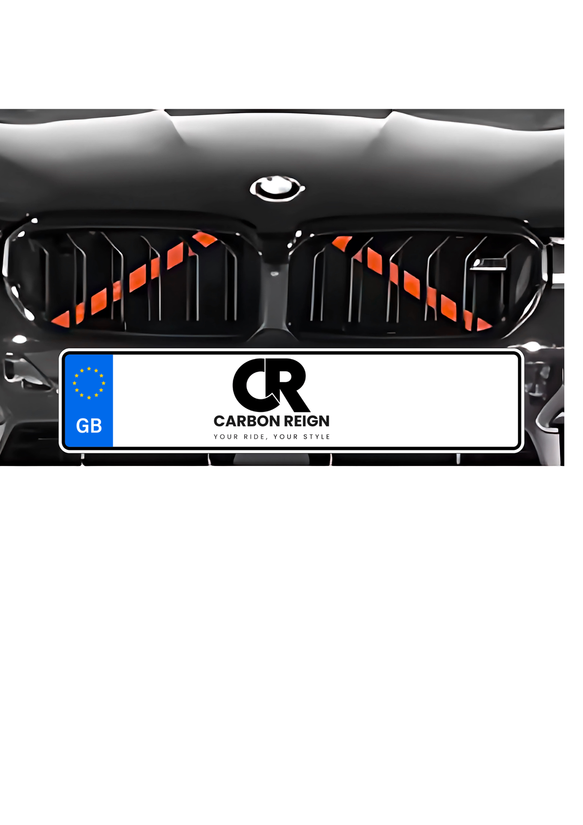 Front Grille Trim Strips For BMW
