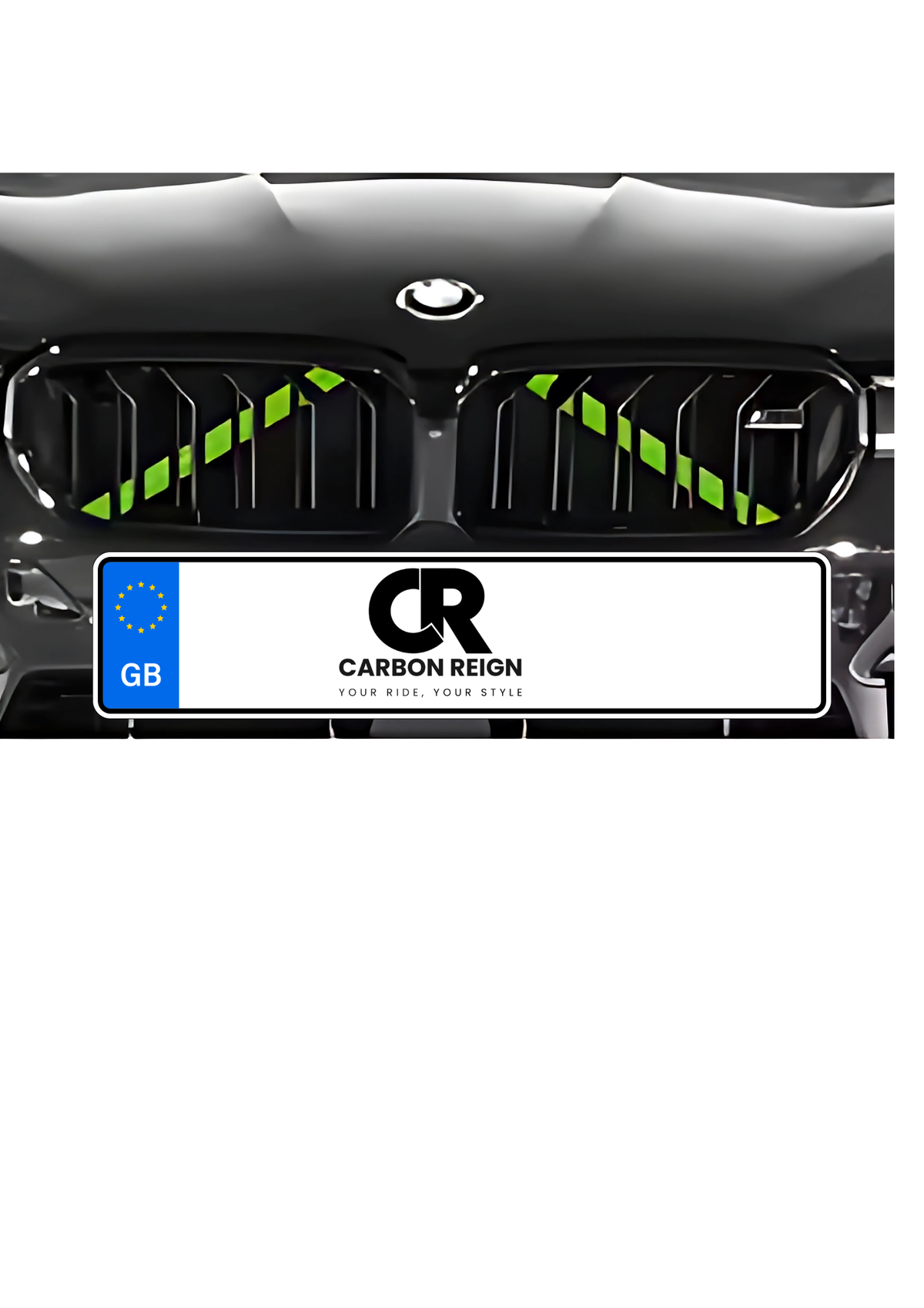 Front Grille Trim Strips For BMW