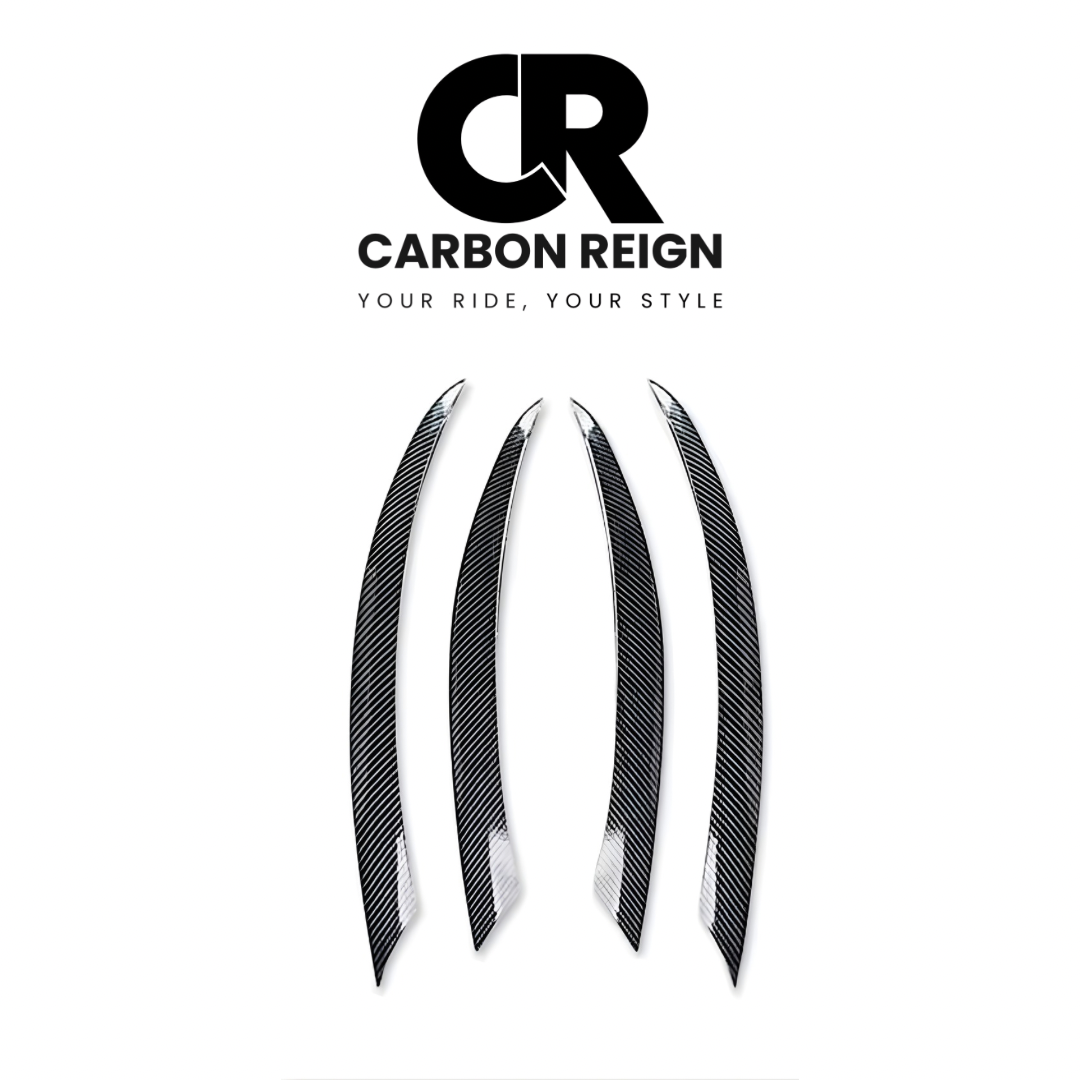 MERCEDES C CLASS CARBON FIBER FOG LAMP COVERS 2015-2018