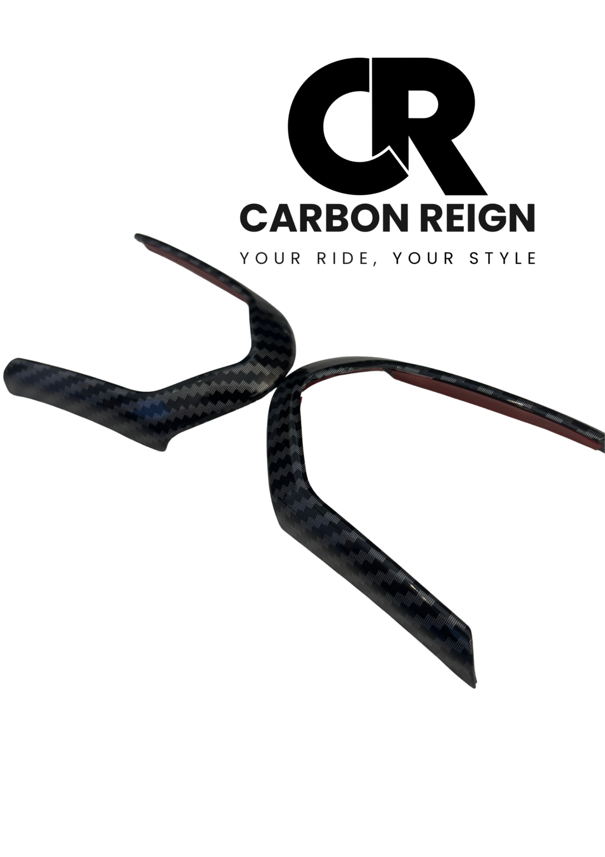 BMW Carbon Fiber Steering Wheel Button Trim