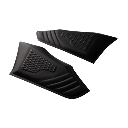 Ford Ranger - T6/T7/T8: Matte Black Side Vent Covers 12-23