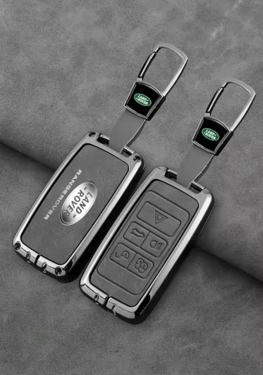 Land Rover Alloy Zinc Leather Key Cover