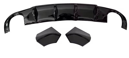 Volkswagen Scirocco Gloss Black Maxton Design Rear Diffuser