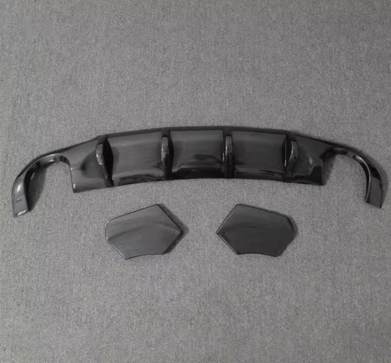 Volkswagen Scirocco Gloss Black Maxton Design Rear Diffuser