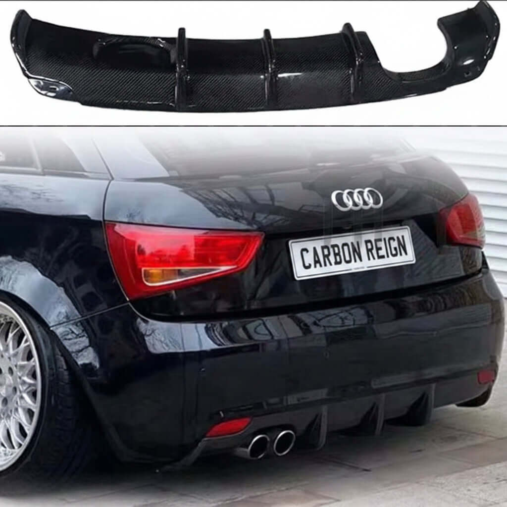 Audi A1 Carbon Fiber Rear Diffuser