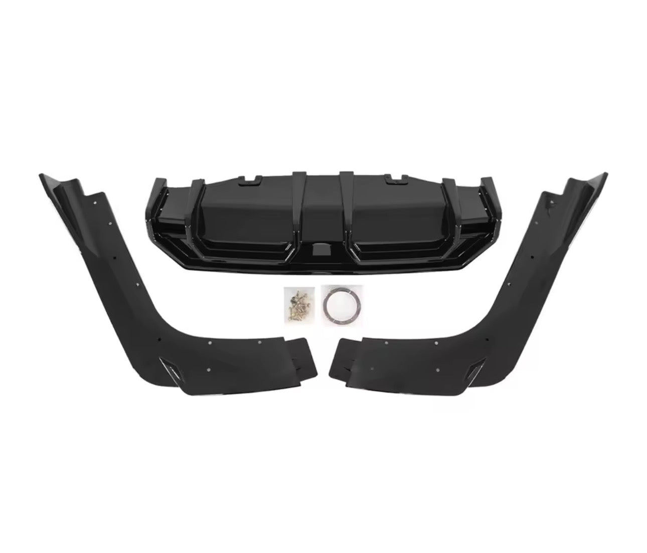 Kia Stinger Gloss Black Rear Bumper Diffuser