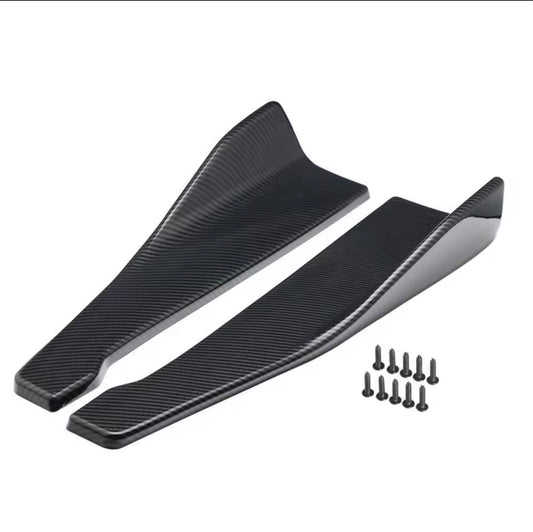 Jaguar Carbon Fiber Side Skirts Protector Trims