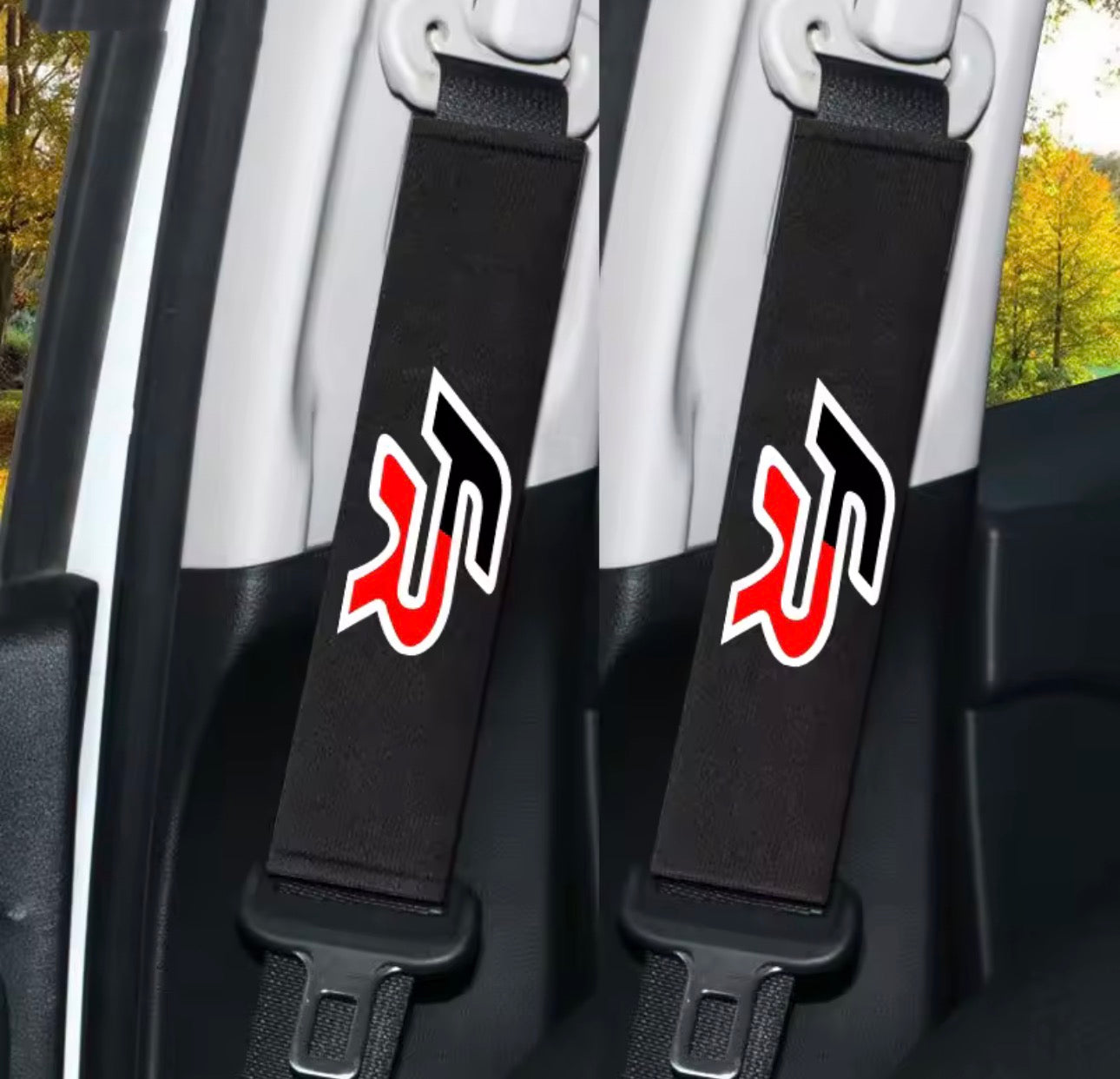 Seat FR Seatbelt Shoulder Pads & Headrest