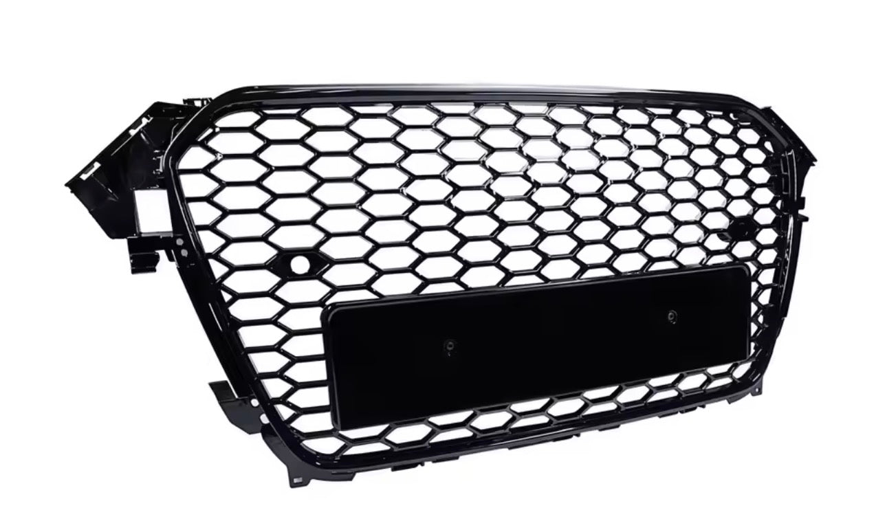 Audi RS4 Gloss Black Honeycomb Grill
