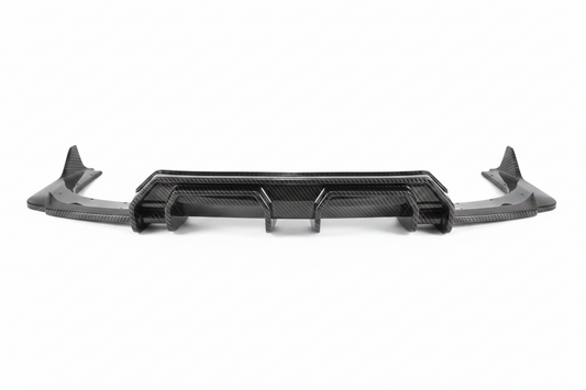 Kia Stinger Gloss Black Rear Bumper Diffuser