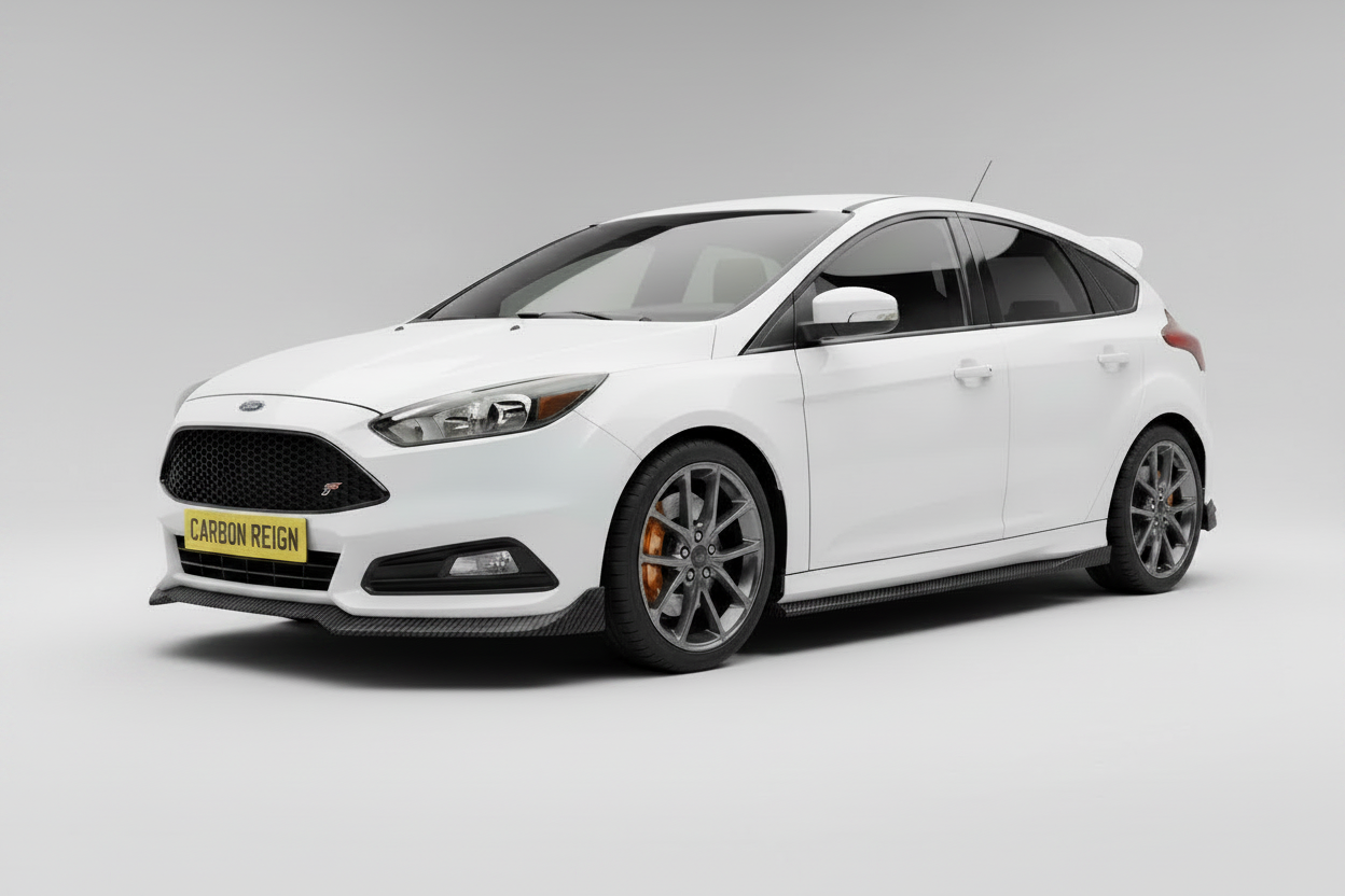 Ford Focus Carbon Fiber Side Skirt