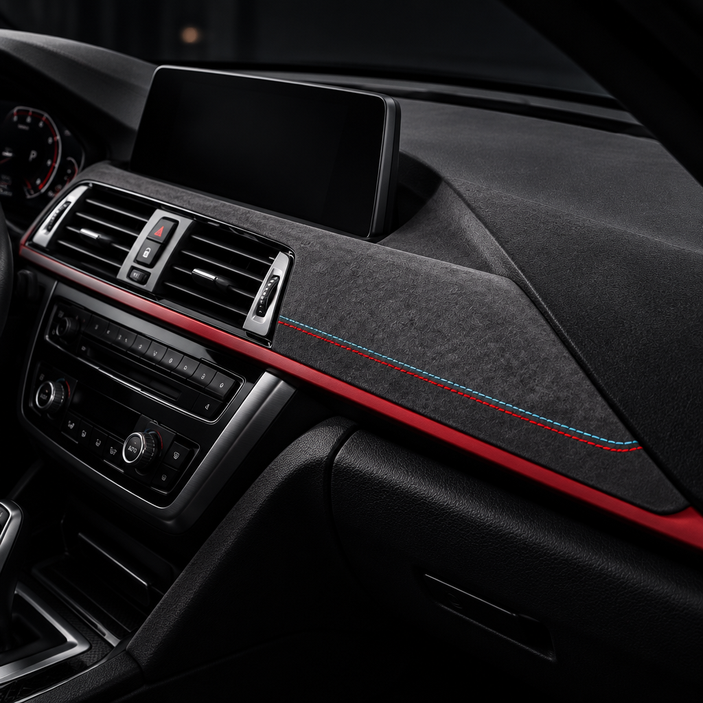 BMW Alcantara Dashboard Panel Trim
