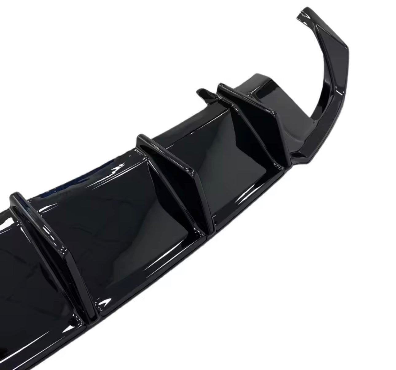 Seat Leon Gloss Black Maxton Design Dual Exhaust