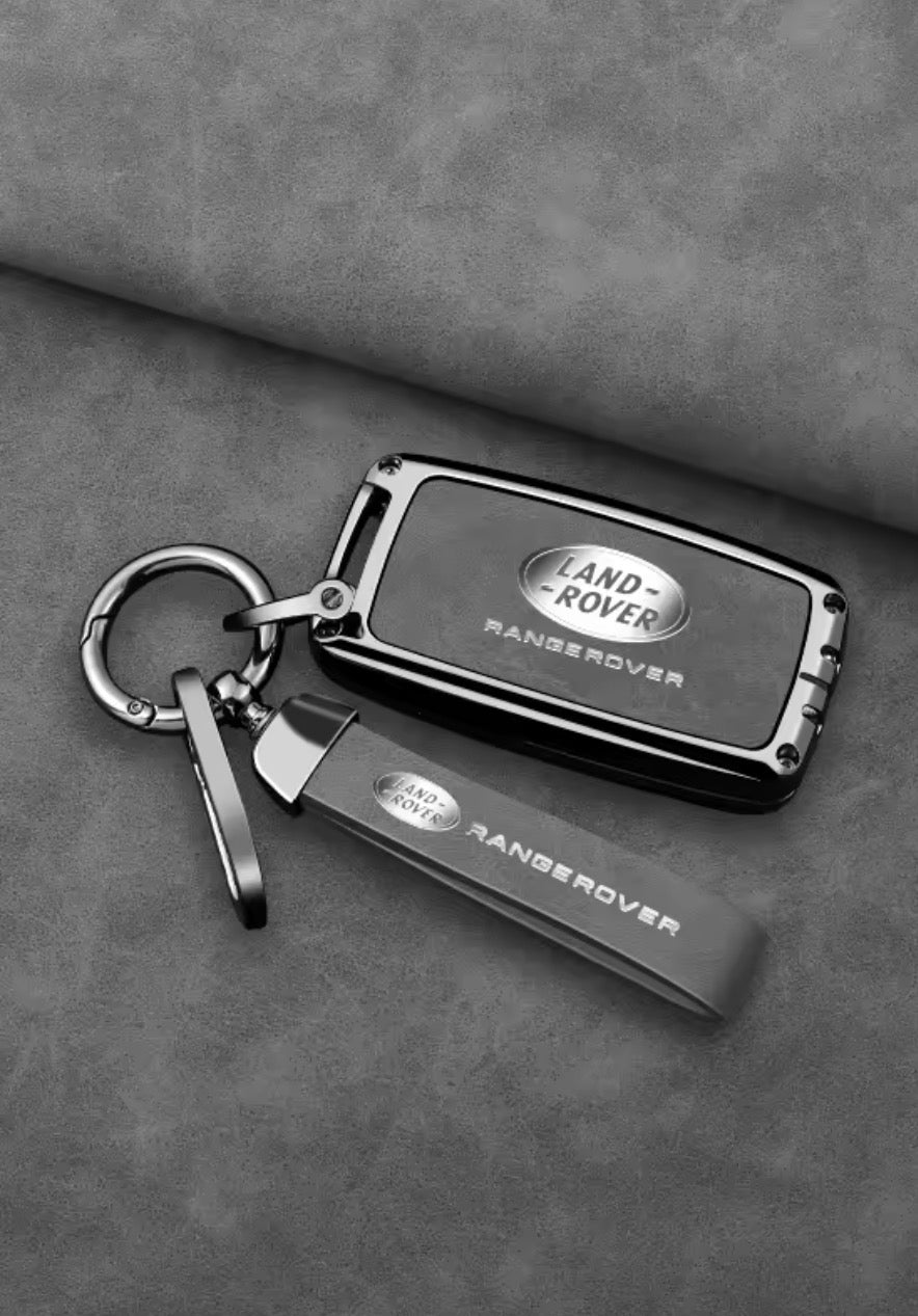 Land Rover Alloy Zinc Leather Key Cover