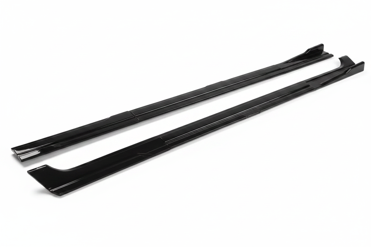 Ford Focus Gloss Black Side Skirts