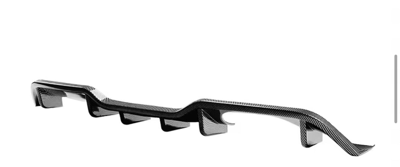 Ford Fiesta Carbon Fiber Rear Diffuser