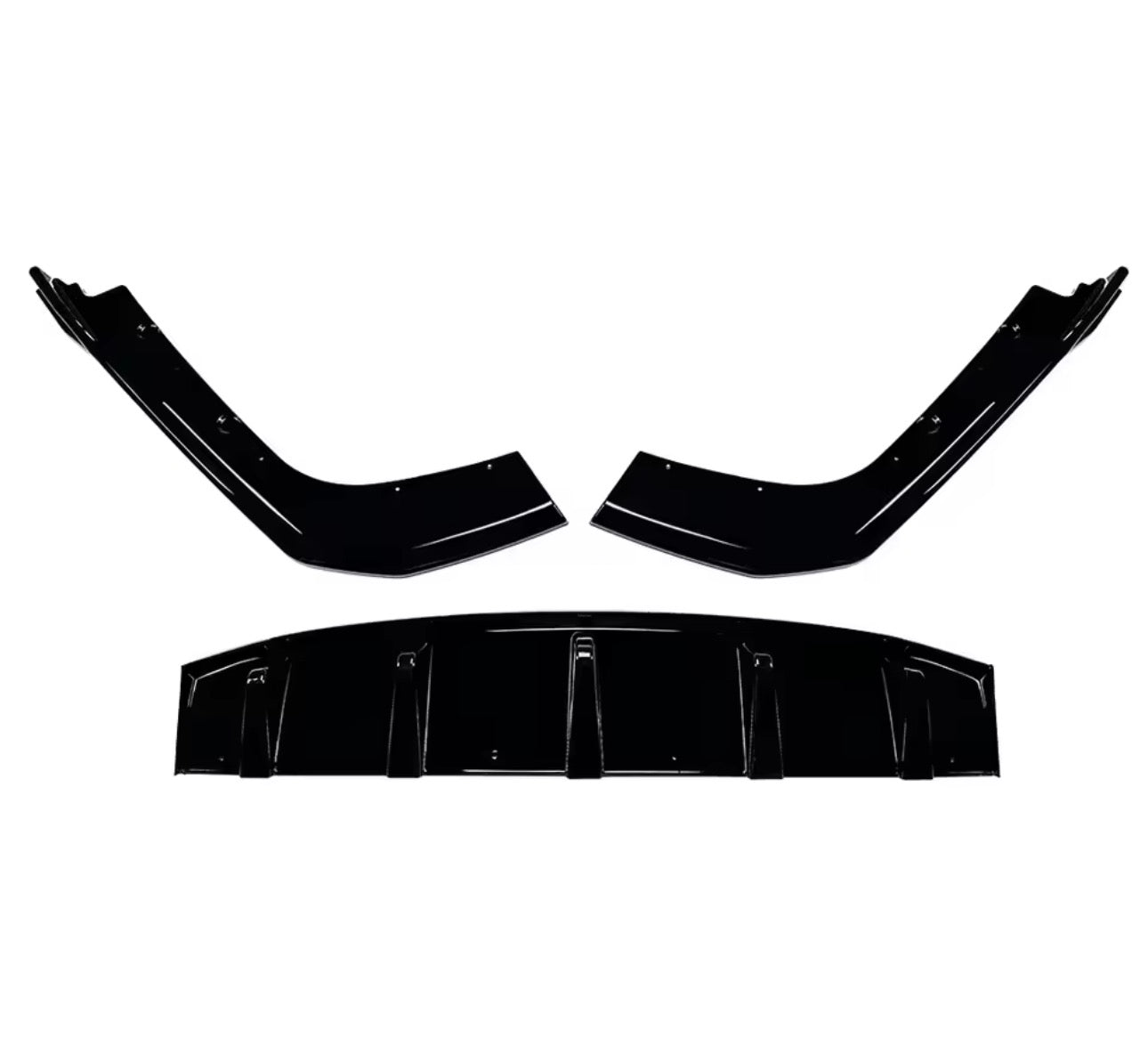 Kia Stinger Gloss Black Diffuser Rear Posterior Lip
