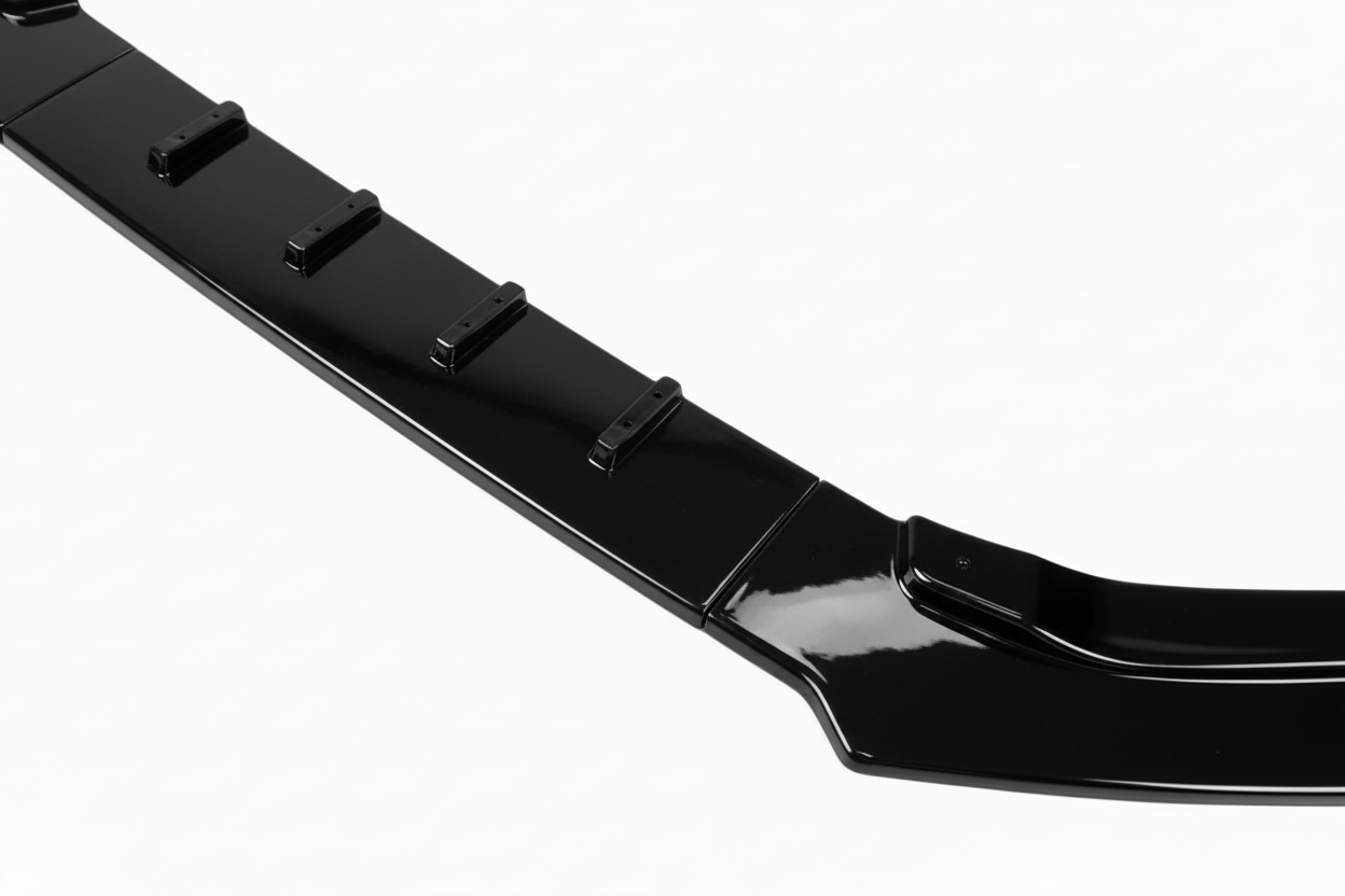 Mercedes GLC Maxton Design Gloss Black Front Lip Splitter