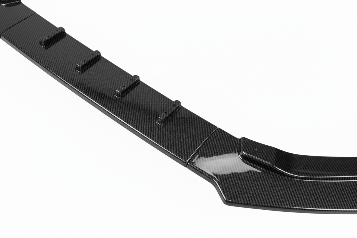 Mercedes GLE Maxton Carbon Fiber Design Front Lip Splitter